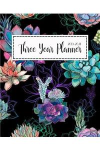 Three Year Planner 2019-2021