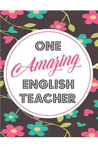 One Amazing English Teacher