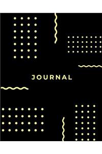 Cute Black Paperback Notebook