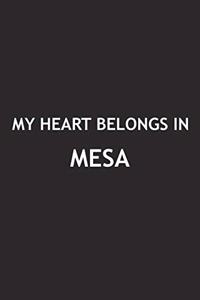 My Heart Belongs in Mesa