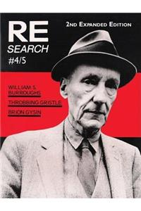 Re/Search 4/5: William S. Burroughs, Throbbing Gristle, Brion Gysin