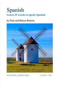 SPANISH - Learn 35 words to speak Spanish