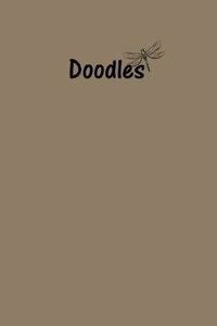Doodles Journal - Great for Sketching, Doodling, Project Planning or Brainstorming: Medium Ruled, Soft Cover, 6 x 9 Journal, Khaki, 365 Dated Pages