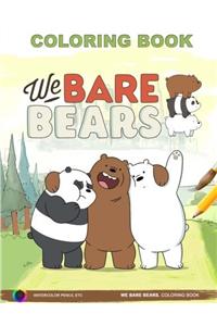 We Bare Bears Coloring Book: Coloring pages on We Bare Bears cartoon