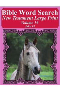 Bible Word Search New Testament Large Print Volume 19