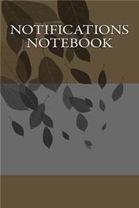 Notifications Notebook