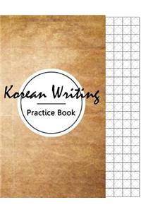 Korean Writing Practice Book
