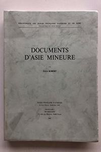 Documents d'Asie Mineure