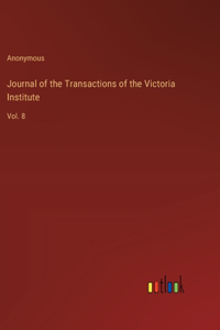 Journal of the Transactions of the Victoria Institute