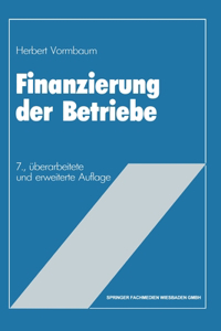 Finanzierung der Betriebe