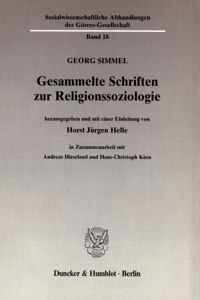 Gesammelte Schriften Zur Religionssoziologie