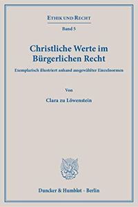 Christliche Werte Im Burgerlichen Recht