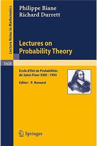 Lectures on Probability Theory