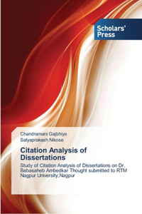 Citation Analysis of Dissertations
