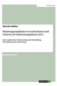 Belastungsempfinden von Lehrerinnen und Lehrern im Vorbereitungsdienst (LiV)