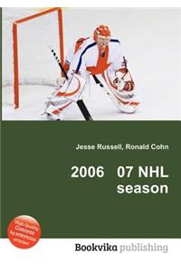 2006 07 NHL Season