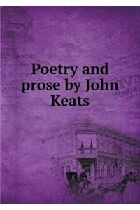 Poetry and Prose by John Keats