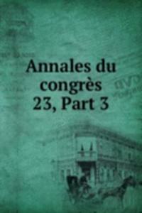 Annales du congres