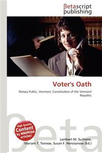 Voter's Oath