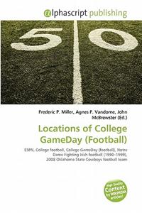 Locations of College Gameday (Football)