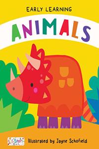 Animals - Early Learning Padded Board Books