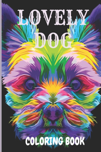 Lovely Dog Coloring Book
