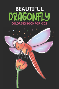 Beautiful Dragonfly Coloring Book for kids