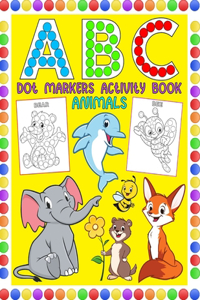 ABC Animals Dot Markers Activity Book