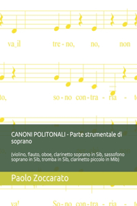 CANONI POLITONALI - Parte strumentale di soprano