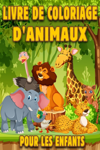 Livre de coloriage d'animaux pour les enfants