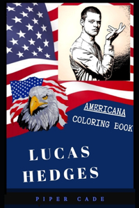 Lucas Hedges Americana Coloring Book