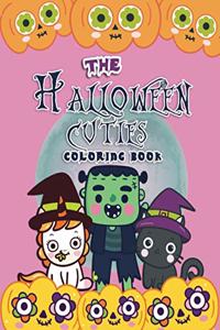The Halloween Cuties Coloring book.