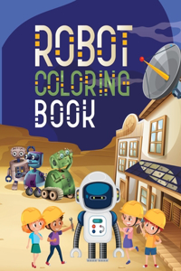 Robot Coloring Book