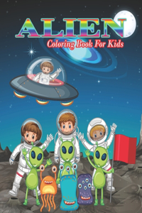 Alien Coloring Book For Kids