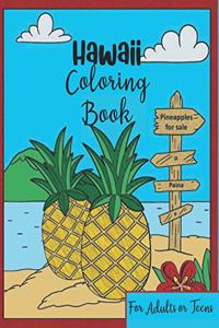 Hawaii Coloring Book