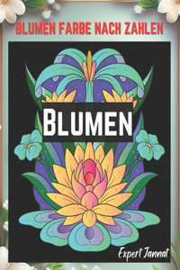 Blumen Farbe nach Zahlen