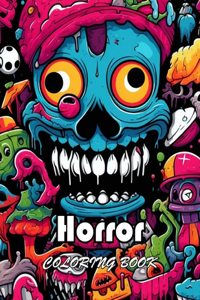 Horror Coloring Book for Adult