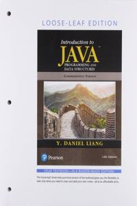 Intro to Java Programming, Comprehensive Version, Loose Leaf Edition