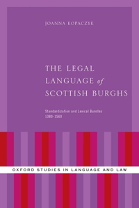 Legal Language of Scottish Burghs