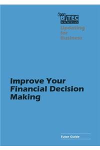 Improve Your Financial Decision Making Tutor Guide