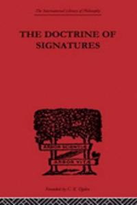 The Doctrine of Signatures