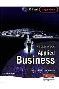 GCE AS Level Applied Business Single Award for OCR