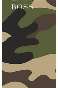 Boss Camouflage Designer Journal