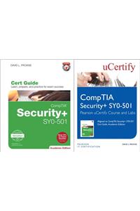 Comptia Security+ Sy0-501 Pearson Ucertify Course and Labs and Textbook Bundle