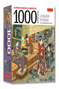 Japanese Garden in Summertime - 1000 Piece Jigsaw Puzzle