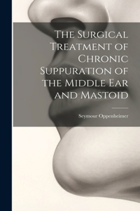 Surgical Treatment of Chronic Suppuration of the Middle ear and Mastoid
