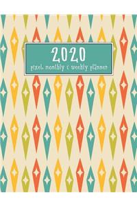 2020 Pixel Monthly and Weekly Planner