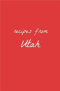 Recipes from Utah