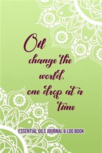 Essential Oils Journal & Log Book