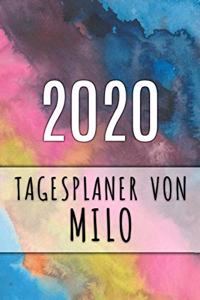 2020 Tagesplaner von Milo